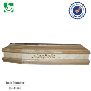 ataúd de madera de la cremación inhumación barato